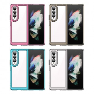 Outer Space Case pro kryt Samsung Galaxy Z Fold 3 s flexibilním průhledným rámečkem