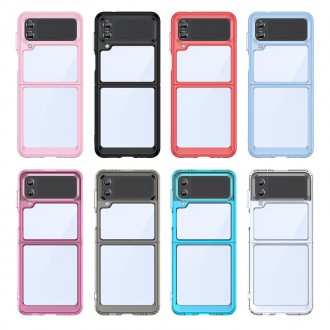 Outer Space Case pro Samsung Galaxy Z Flip 3 kryt s pružným rámečkem černý