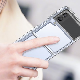 Outer Space Case pro Samsung Galaxy Z Flip 3 kryt s pružným rámečkem černý