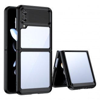 Outer Space Case pro Samsung Galaxy Z Flip 3 kryt s pružným rámečkem černý