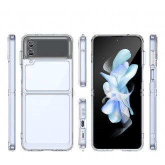 Outer Space Case pro Samsung Galaxy Z Flip 3 kryt s pružným rámečkem modrý