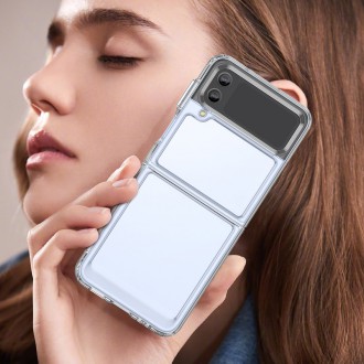 Outer Space Case pro Samsung Galaxy Z Flip 3 kryt s pružným rámečkem modrý