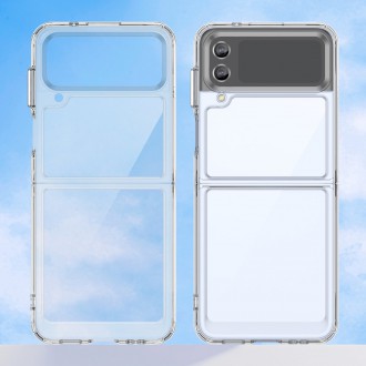 Outer Space Case pro Samsung Galaxy Z Flip 3 kryt s flexibilním průhledným rámečkem
