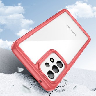 Outer Space Case pro kryt Samsung Galaxy A53 5G s pružným rámečkem červený