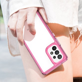 Outer Space Case pro kryt Samsung Galaxy A53 5G s pružným rámem růžový