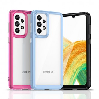 Outer Space Case pro kryt Samsung Galaxy A33 5G s pružným rámem černý