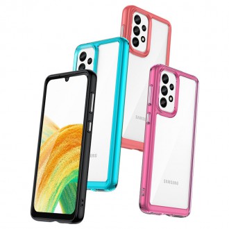 Outer Space Case pro kryt Samsung Galaxy A33 5G s pružným rámem černý