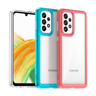Outer Space Case pro kryt Samsung Galaxy A33 5G s pružným rámem černý