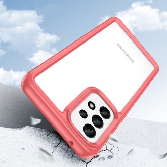 Outer Space Case pro kryt Samsung Galaxy A33 5G s pružným rámečkem červený