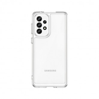 Outer Space Case pro kryt Samsung Galaxy A33 5G s flexibilním průhledným rámečkem