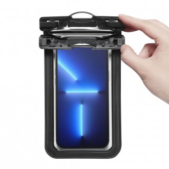 Spigen A601 UNIVERSAL WATERPROOF CASE BLACK
