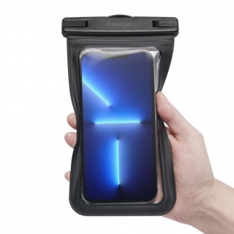 Spigen A601 UNIVERSAL WATERPROOF CASE BLACK