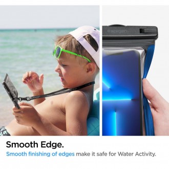 Spigen A601 UNIVERSAL WATERPROOF CASE BLACK