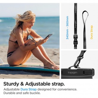 Spigen A601 UNIVERSAL WATERPROOF CASE BLACK