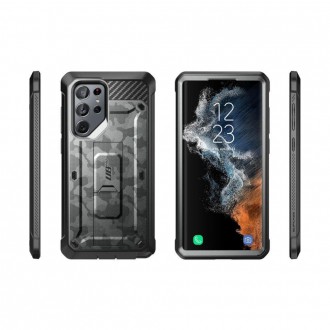 Supcase UNICORN BEETLE PRO GALAXY S22 ULTRA CAMO GRAY