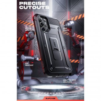 Supcase UNICORN BEETLE PRO 2-SET GALAXY S22 ULTRA BLACK