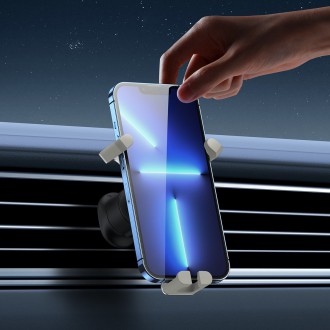 Baseus gravitační držák telefonu do auta pro větrací otvor bílý (SUWX000002)
