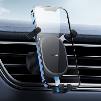 Baseus gravitační držák telefonu do auta pro větrací otvor bílý (SUWX000002)