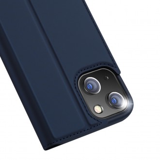 Dux Ducis Skin Pro Holster Flip Cover for iPhone 14 / 13 blue