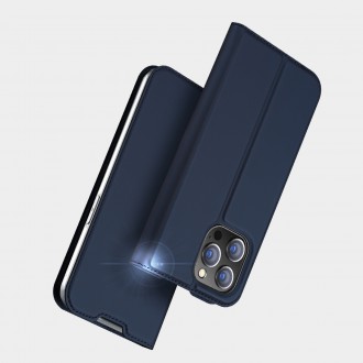 Dux Ducis Skin Pro Holster Flip Cover for iPhone 14 Pro Max blue