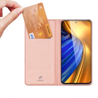 Dux Ducis Skin Pro Holster Cover Flip Cover for Xiaomi Poco F4 5G pink
