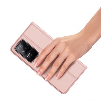 Dux Ducis Skin Pro Holster Cover Flip Cover for Xiaomi Poco F4 5G pink
