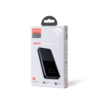 Joyroom power bank 15W 10000mAh PD QC3.0 AFC black (JR-T013)