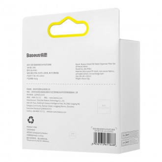 Baseus sada filtrů pro chytré krmítko pro domácí mazlíčky (8 ks) bílá (ACLY010002)