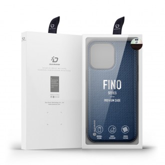 Dux Ducis Fino case cover iPhone 14 Pro blue nylon