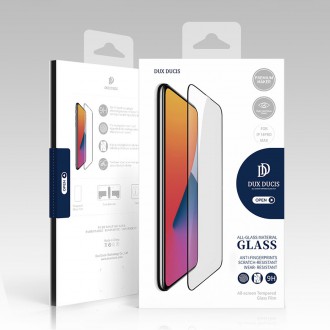Dux Ducis 10D Tempered Glass Tough Screen Protector Full Coveraged with Frame for iPhone 14 Pro Max black (case friendly)