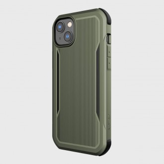 Raptic X-Doria Fort Case iPhone 14 with MagSafe armored cover green