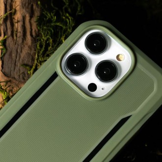Raptic X-Doria Fort Case iPhone 14 with MagSafe armored cover green