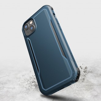 Raptic X-Doria Fort Case iPhone 14 with MagSafe armored blue cover