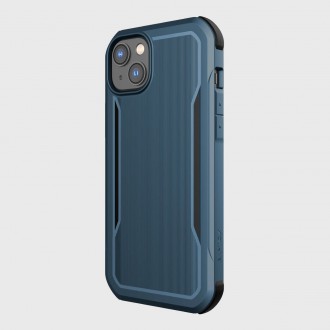 Raptic X-Doria Fort Case iPhone 14 with MagSafe armored blue cover