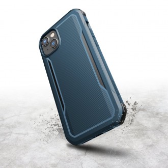 Raptic X-Doria Fort Case iPhone 14 with MagSafe armored blue cover