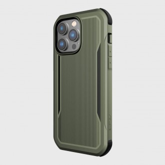 Raptic X-Doria Fort Case iPhone 14 Pro with MagSafe armored cover green
