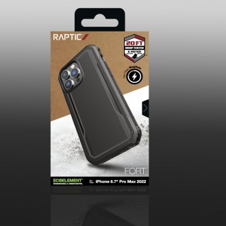 Raptic X-Doria Fort Case iPhone 14 Pro Max with MagSafe armored cover black