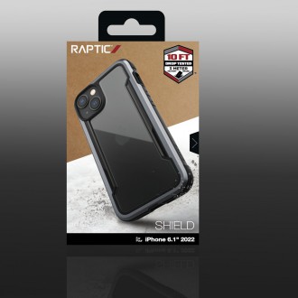 Raptic X-Doria Shield Case iPhone 14 armored cover black