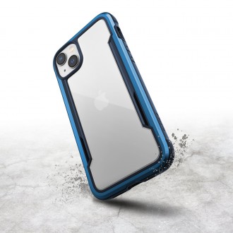 Raptic X-Doria Shield Case iPhone 14 armored cover blue