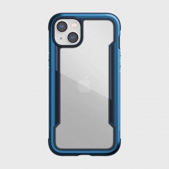 Raptic X-Doria Shield Case iPhone 14 armored cover blue