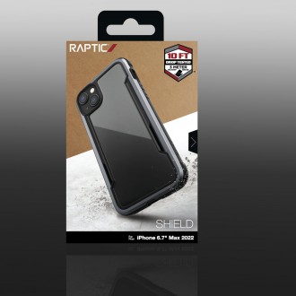 Raptic X-Doria Shield Case iPhone 14 Plus armored cover black