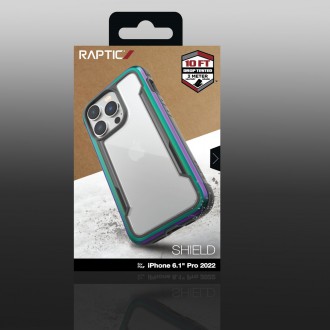 Raptic X-Doria Shield Case iPhone 14 Pro armored opal cover