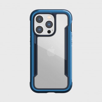 Raptic X-Doria Shield Case iPhone 14 Pro armored cover blue