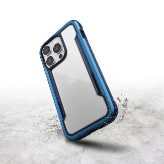 Raptic X-Doria Shield Case iPhone 14 Pro armored cover blue
