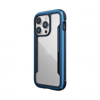 Raptic X-Doria Shield Case iPhone 14 Pro armored cover blue