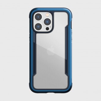 Raptic X-Doria Shield Case iPhone 14 Pro Max armored cover blue