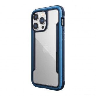 Raptic X-Doria Shield Case iPhone 14 Pro Max armored cover blue