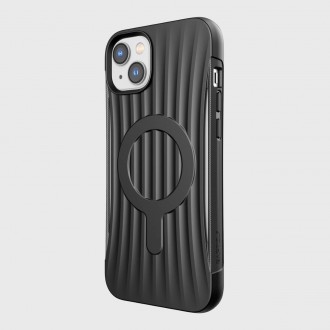 Raptic X-Doria Clutch Case iPhone 14 Plus with MagSafe back cover black