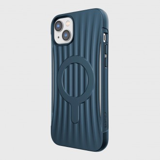 Raptic X-Doria Clutch Case iPhone 14 Plus with MagSafe back cover blue