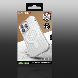 Raptic X-Doria Clutch Case iPhone 14 Pro with MagSafe back cover transparent